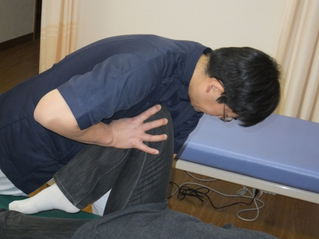 骨盤に対するスティルテクニック